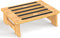 SeLucky One Step Stool for Adults Seniors and Kids with Non-Slip Surface, Natural