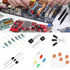 1400Pcs Basic Electronics Component Assortment Kit, Electrolytic Capacitor, Ceramic Capacitor, LED Diode, Resistor