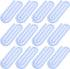 SEWACC 60 Pcs Large Plastic Paper Clips for Office School Paperwork