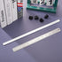 Epakh 8 Pieces Metal Hanging File Rail Clip Set for File Storage, 4 Cabinet Rails for Hanging File Folder Frame