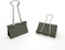 Binder Clips Medium Metal Clamp, 1.25 inch / 32 mm (Black, 12-PCS)