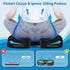 CloudBliss Gel Seat Cushion - Cooling Gel Enhanced, Memory Foam, Ergonomic Seat Cushion for Long Sitting for Office