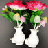 AUSAYE Sensor LED Night Light Plug-in Nightlight, Color Changing Lamp Rose Flower Mushroom Night Light for Kids Adults