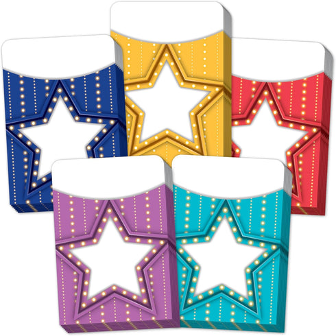 Teacher Created Resources Multi-Pack Marquee Library Pockets