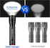 RECHOO S2000 High-Powered LED Flashlight, 2000 High Lumens, Zoomable, Water Resistant, 3 Modes for Outdoor