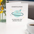 TEEMI 5x5 Inch -Congratulations Card for Babys First Birthday First Trip Around the Sun Space Planet Theme Cute Pastel