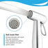 VRH FXVH0-0040ES Bidet Sprayer for Toilet and Baby Cloth Diaper Sprayer, Handheld Shattaf Bidet Spray for Toilet