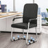 Ezprotekt 24 PCS Felt Furniture Pads with Hook and Loop Fasteners for Chair Floor Protectors, No Scratches (Black)