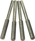 HTS 111C2-4 4 Pack 5/32" Diamond Chainsaw Sharpening Rotary Bit Set with 1/8" Shank