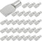Piutouyar 7mm Shelf Pegs Pins, 30 Pcs Spoon Shape Shelf Support Pins, Metal