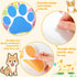 Paw Prints Bulletin Board Set - Dog Paw Print Classroom Decorations, Mini Cutouts for School Party Decor