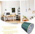 Balacoo Fabric Lamp Shade for Table and Floor Lamps Decorative Chandelier Light Cover in Dark Green Gold Softens Light