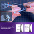 RUITOOL Model Nippers, Gundam Model Tools for Beginners, Ultra-thin Non-slip Grip, 4.7 Inch Sharp Cutters.