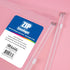 BAZIC Plastic Envelope, 24-Pack Clear Folder Zip Closure, A4 Size File Folders for School Office Supplies