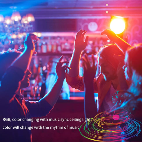 ngnsky E14 Bulbs, 2Pack Tuya Bluetooth Smart RGBCW Candle LED Light Music Sync Color Changing, App Control