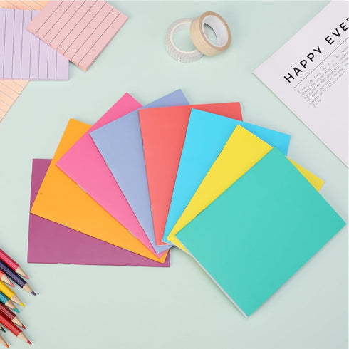 Mr. Pen - Colorful Blank Books, 4.2 x 5.5 Inches, 32 Pages, 8 Pack, Mini Notebooks for Kids, Unlined Journal for