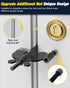 Upgraded Portable Door Lock Home Security Hotel Door Locks for Travelers with Protective Silicone Caps, Travel Lock