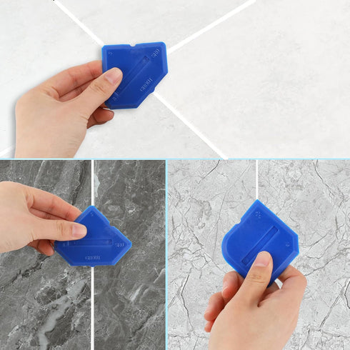 2 PCS Silicone Caulking Tool Set, Sealant Finishing Tool for Kitchen Bathroom Floor Caulking