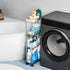 Yieach 3 Wheels,6.3W Clear Tier Slim Rolling Storage Cart with Thin Shelf,Bathroom Storage Cabinet,Skinny Laundry