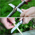 Folding Pocket Knife for Grafting, Stainless Steel Pruning Knife, Multi Cutting Tool, Budding Knife, Weed Bushes