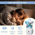 Light,Hummingbird Watercolor Bird Dusk to Dawn Star Night Flower Smart Sensor Nightlight for Bedroom Kitchen Hallway