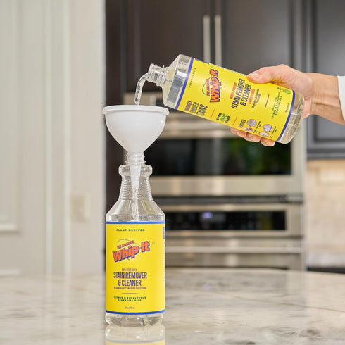 Whip-It All Natural Enzyme Cleaner Stain Fighting Kit, Professional Strength Stain Remover Spray