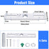 WJIAAA Kit,4 Pack 4 Inch Set Ceiling Light Fixture Mounting Bracket Light Crossbar Mounting Bracket Universal Lamp