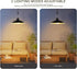 IP65 2 Solar Chandelier Hanging Lamp, Warm Light, Waterproof, Lighting Modes, Outdoor Garden Corridor Lighting