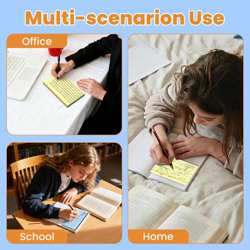 WAYISUL 300PCS 3 5 Inch, Index Cards x Colored Flash Cards, Lined Flashcards Notecards, Flash Cards for Studying, Ruled