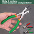 SPEEDWOX 7 Inches MIG Welding Pliers, Multi-Function Tools with Measurement Holes, Welding Hammer & Supplies
