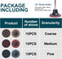 S SATC 46PCS Sanding Discs 2 Inch Roll Lock Quick Change Discs with 1/4'' Holder for Die Grinder