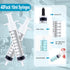 40 Pack 10ml Plastic Syringe for Scientific Labs, Dispensing, Measuring, Watering, Refilling, Multiple Uses