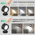 3000mAh 3 Dimmable 360Rotation Lightbiz LED Wall Lights with Remote, Wall Mounted Sconces Rechargeable Battery Operated
