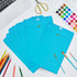 Geyee 100 Pcs Clasp Manilla Envelopes for Storing or Mailing (Blue, 6 x 9 Inch)