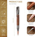 Crtiin 3 Sets Bullet Pens for Men Bolt Pen Bullet Pen for Pen Lover with Pen Gift Box and Black Ink Refills for Thanksgiving Christmas Valentine's Day Gifts by Crtiin