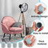 weigongr 7/8 Inch 12Pcs Folding Chair Leg Caps, Plastic Chair Leg Caps Heavy Duty Chair Caps for Legs Glides Round