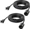 Cable Matters 2-Pack Plug in Hanging Light Cord with Switch - 15ft,