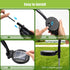 4 Pack 32 Flumy Solar Garden Lights Outdoor - LED Firefly Lights Waterproof, Garden Decorations for Yard Patio Pathway