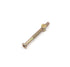 binifiMux 6-Pack M8 x 80mm Hex Socket Cap Screw Crib Bolt Allen Head and Furniture Barrel Nut, Zinc Plated