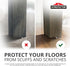 X-PROTECTOR Non Slip Furniture Pads – 12 Premium 3" Furniture Grippers for Floor Protection