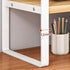 SIDIANBAN Desktop Organizer Shelf Office Storage Rack Computer Desk Bookshelf Adjustable Display Shelf for Office