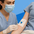 4" 4" 6-Ply (Pack 250) Vakly Sterile Split Gauze x of Absorbent Non-Woven Drain Sponges with Precut Slit for IV