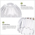 5" 4.25" Chandelier,2 Pack Shenmoyl Tulip Lamp Shades Replacement, Dia. * H Clear Glass Sconce Shade Heavy and Thick