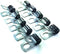 The Stop Shop Brake Line Clip Set for 3/16" tube. Pack of 10. Steel with Rubber Insulation by The Stop Shop
