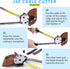 Yangoutool Heavy-Duty Ratcheting Cable Cutters for Large Copper, Aluminum, Armored Cables - J40 Wire Cutter