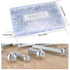 wugongshan 1080 M3/M4/M5/M6 Sets Pcs Screws Bolts and Nuts Assortment Kit, Metric Machine Screws and Nuts and Flat
