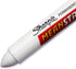Sharpie Mean Streak Permanent Marking Stick, Bullet Tip, White, Box of 12