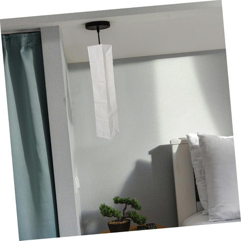 ABOOFAN Foldable Paper Floor Lamp Shade Replacement Minimalist Rice Paper Light Cover for Living Room Bedroom