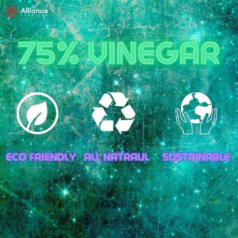 75% 1 Alliance Chemical Vinegar - Quart Spray