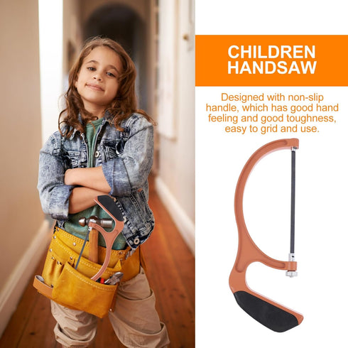 Uonlytech Mini Hacksaw Set for Metal, Kids DIY Handsaw, Woodworking Hacksaw for Children